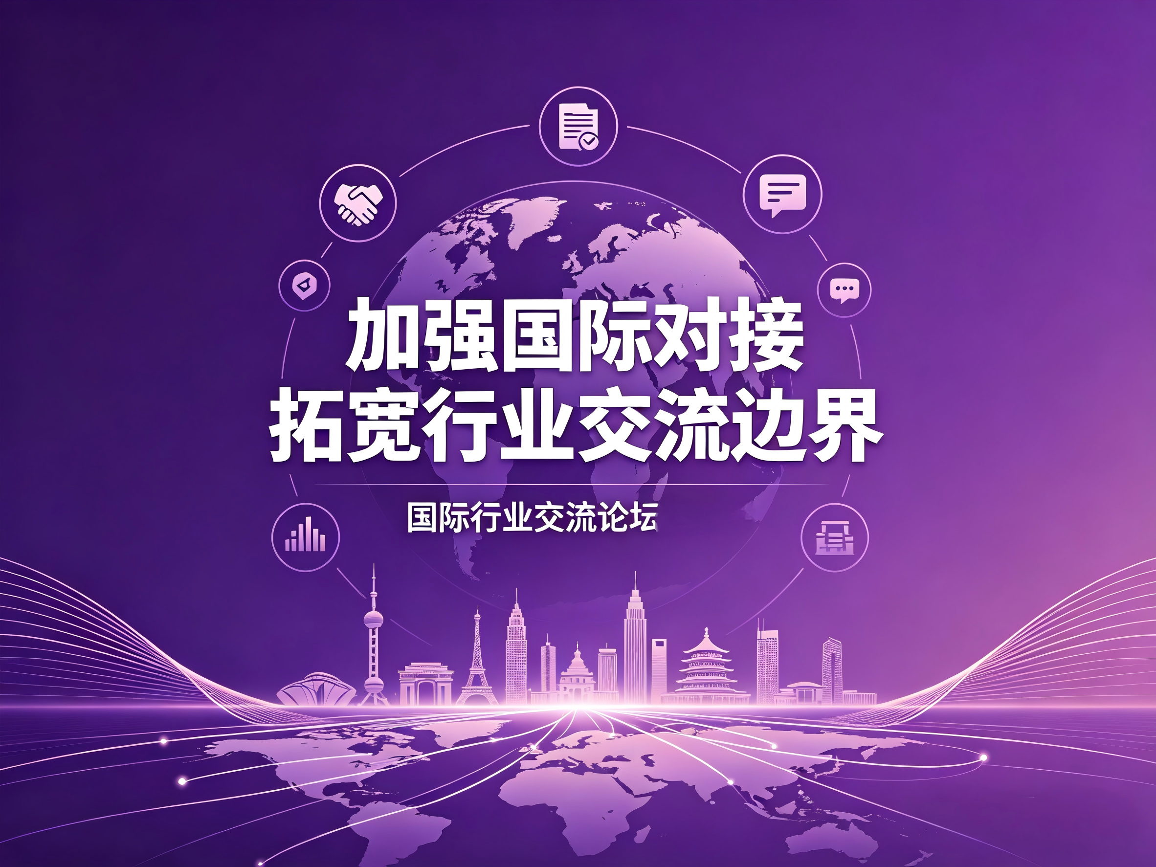 加强国际对接，拓宽行业交流边界